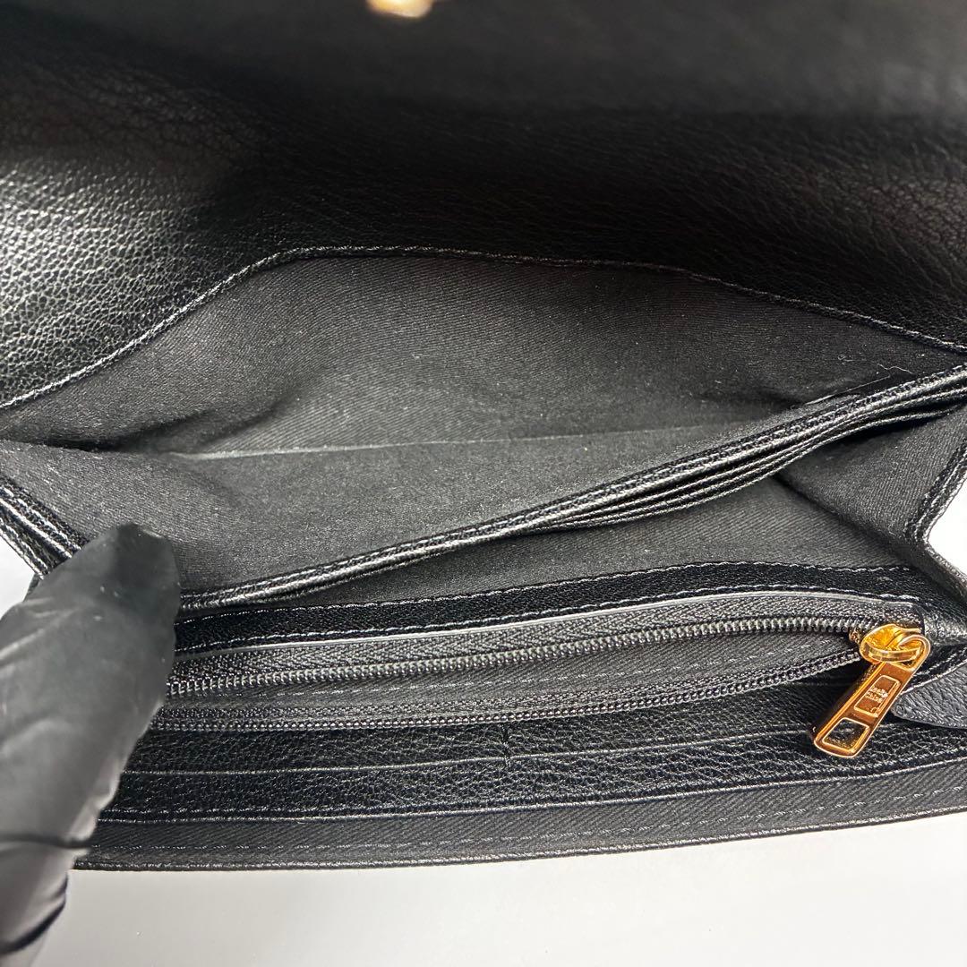 【美品】See by Chloé クロエ　長財布　シーバイクロエ　HANA ハナ