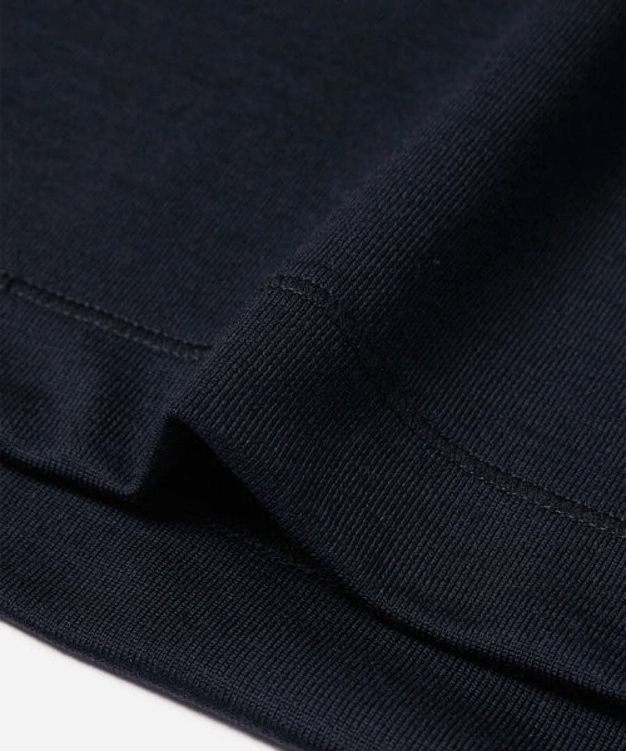 BIOTOP Washable wool jersey TEE ブラック M