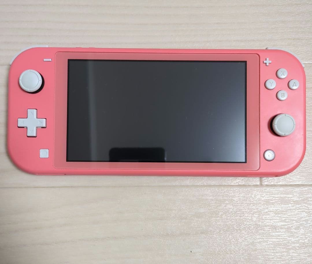 ​【ジャンク品】 Switch Lite コーラル 本体＋充電