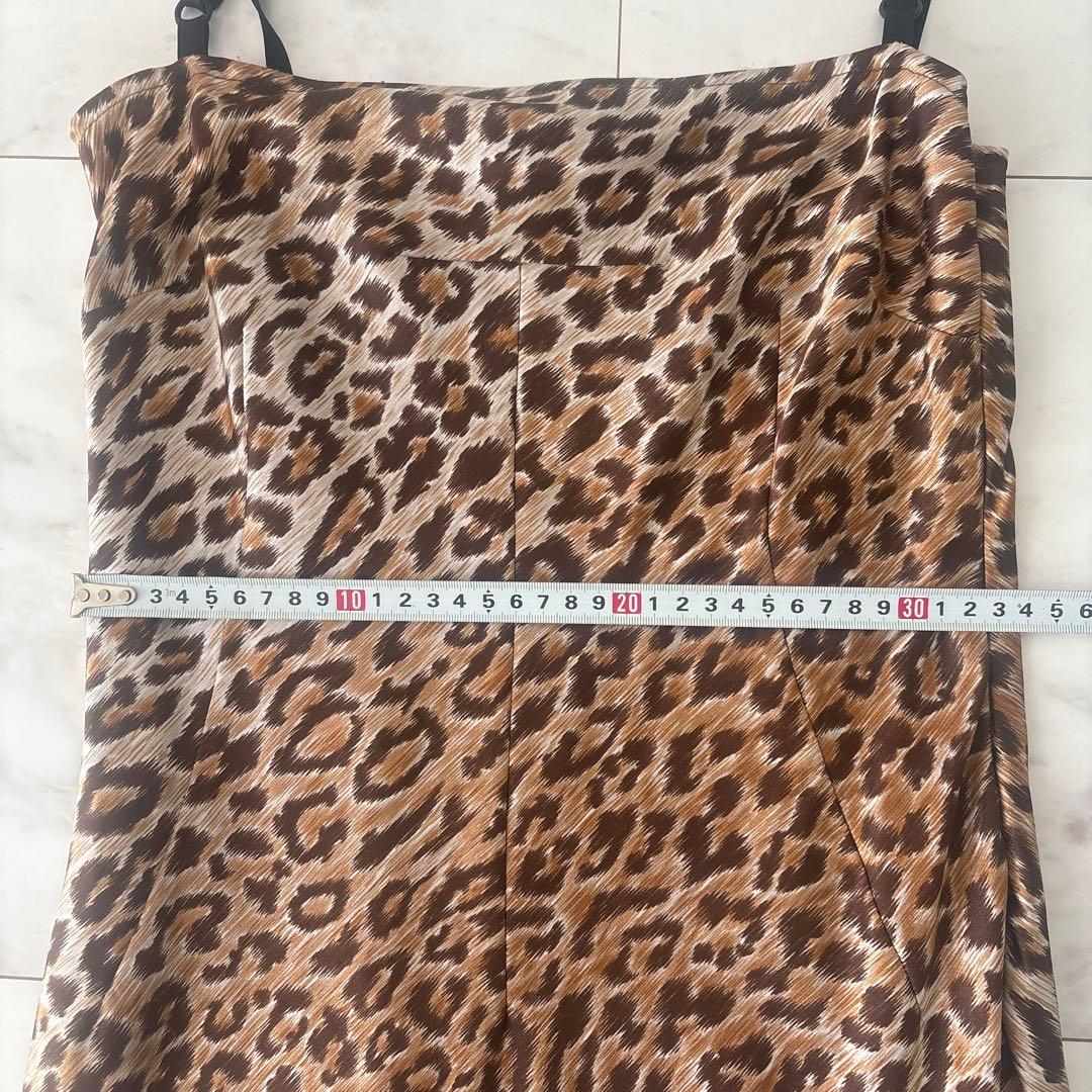 D&G ドルチェ&ガッパーナ　キャミワンピース ヒョウ柄　38 Sサイズ