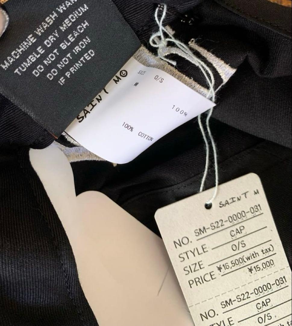 SAINT MICHAEL 22SS CAP VLONE キャップ ブラック