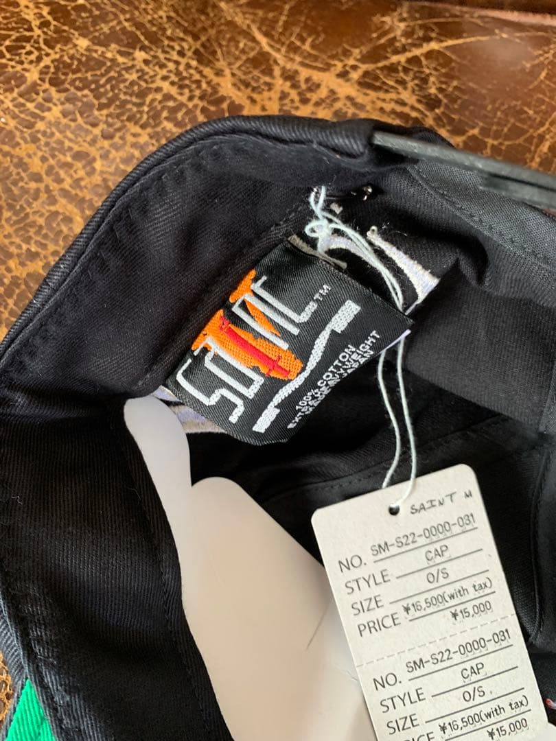 SAINT MICHAEL 22SS CAP VLONE キャップ ブラック
