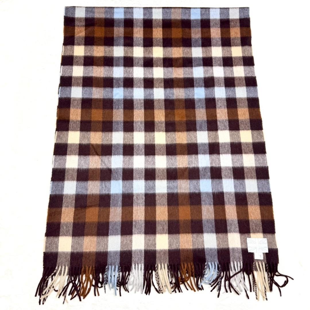 美品✨ジョシュアエリス DRAWERドゥロワー別注 カシミヤ ストール チェック