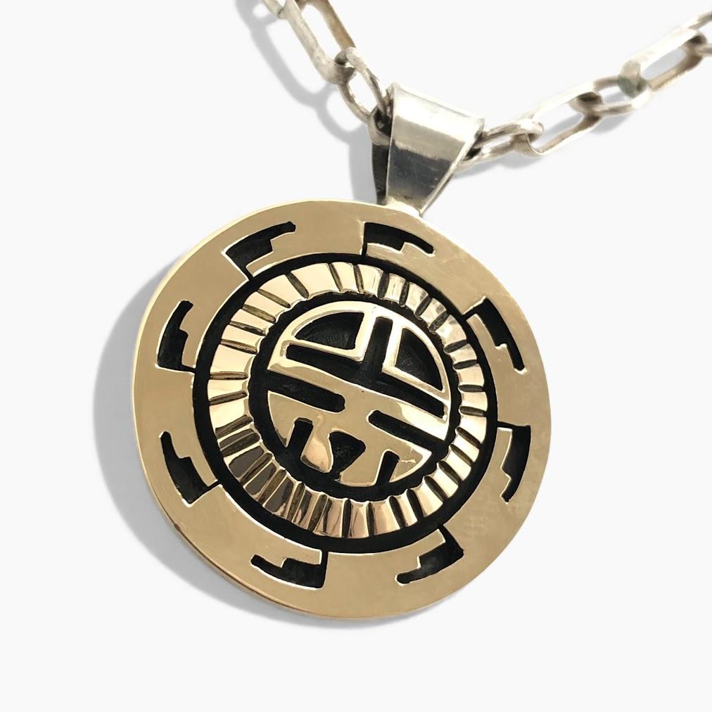 ホピ族 STERLING 14K ネックレス アクセサリー