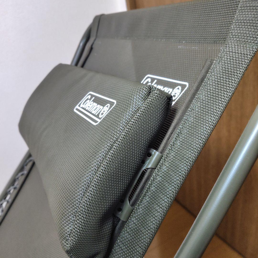 Coleman 折り畳み インフィニティチェア オリーブ色
