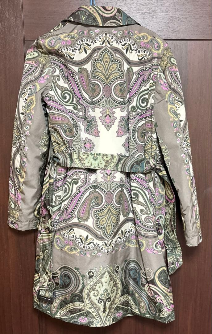 エトロ　ETRO ペイズリー柄　ロングコート　40サイズ