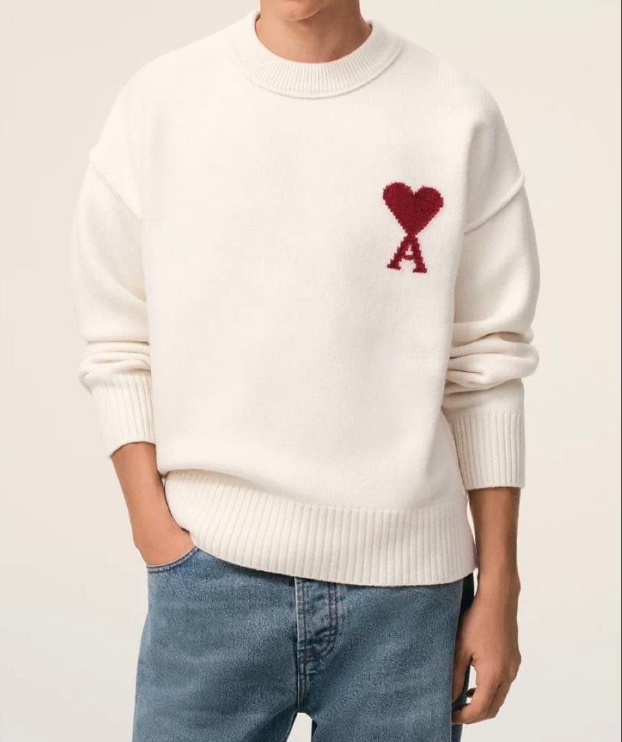 【正規品】 Ami Paris クルーネックセーター