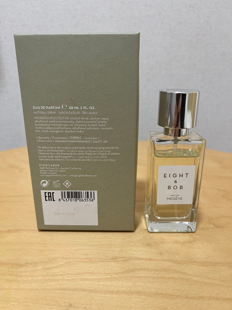 EIGHT & BOB NUIT DE MEGÈVE 香水