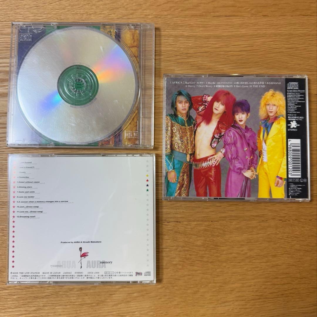 AURA シングルCD アルバム　VHS