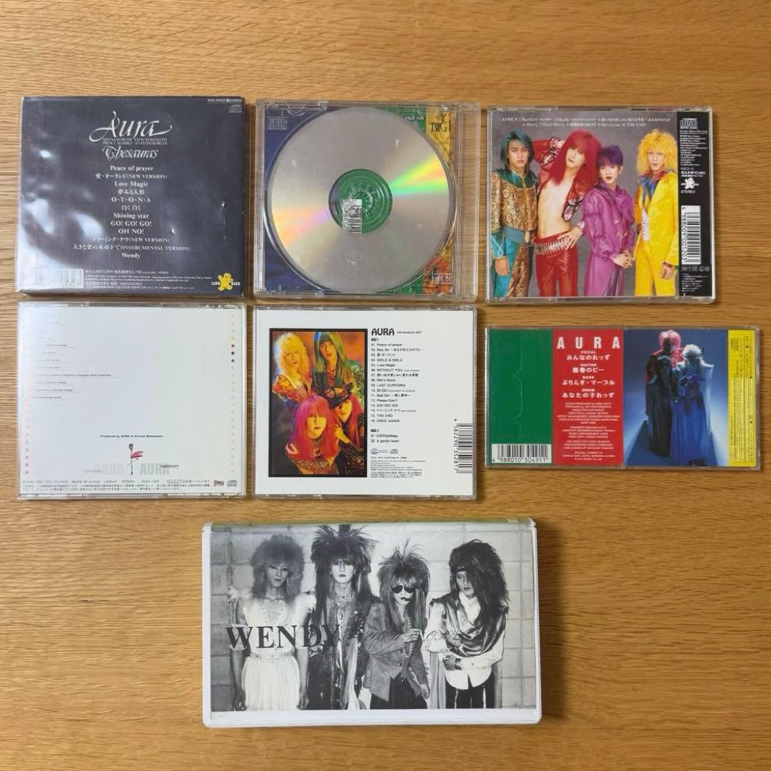AURA シングルCD アルバム　VHS