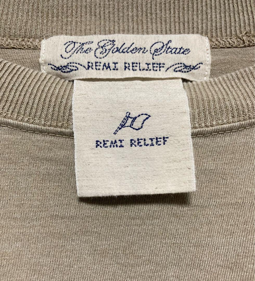 マイクサマ専美品 REMI RELIEF レミレリーフ オーバーサイズロング