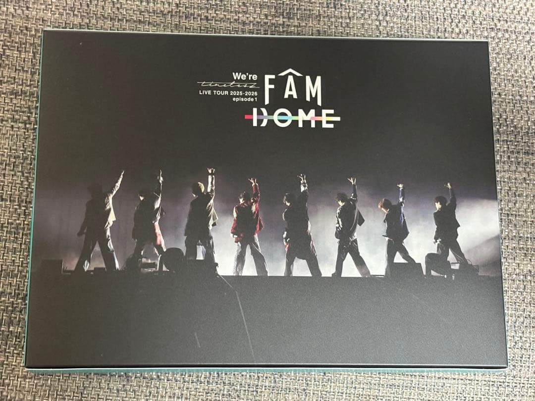 timelesz FAM DOME 2025-2026 初回限定盤 DVD