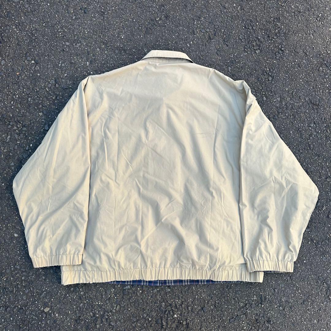 90s BURBERRY LONDON リバーシブル スイングトップ チェック
