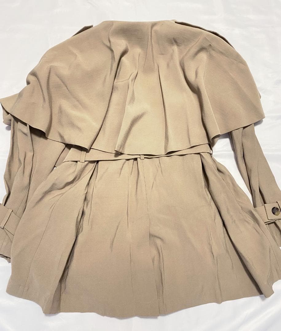 ZARA ZW COLLECTION ショートフルイドトレンチコート M