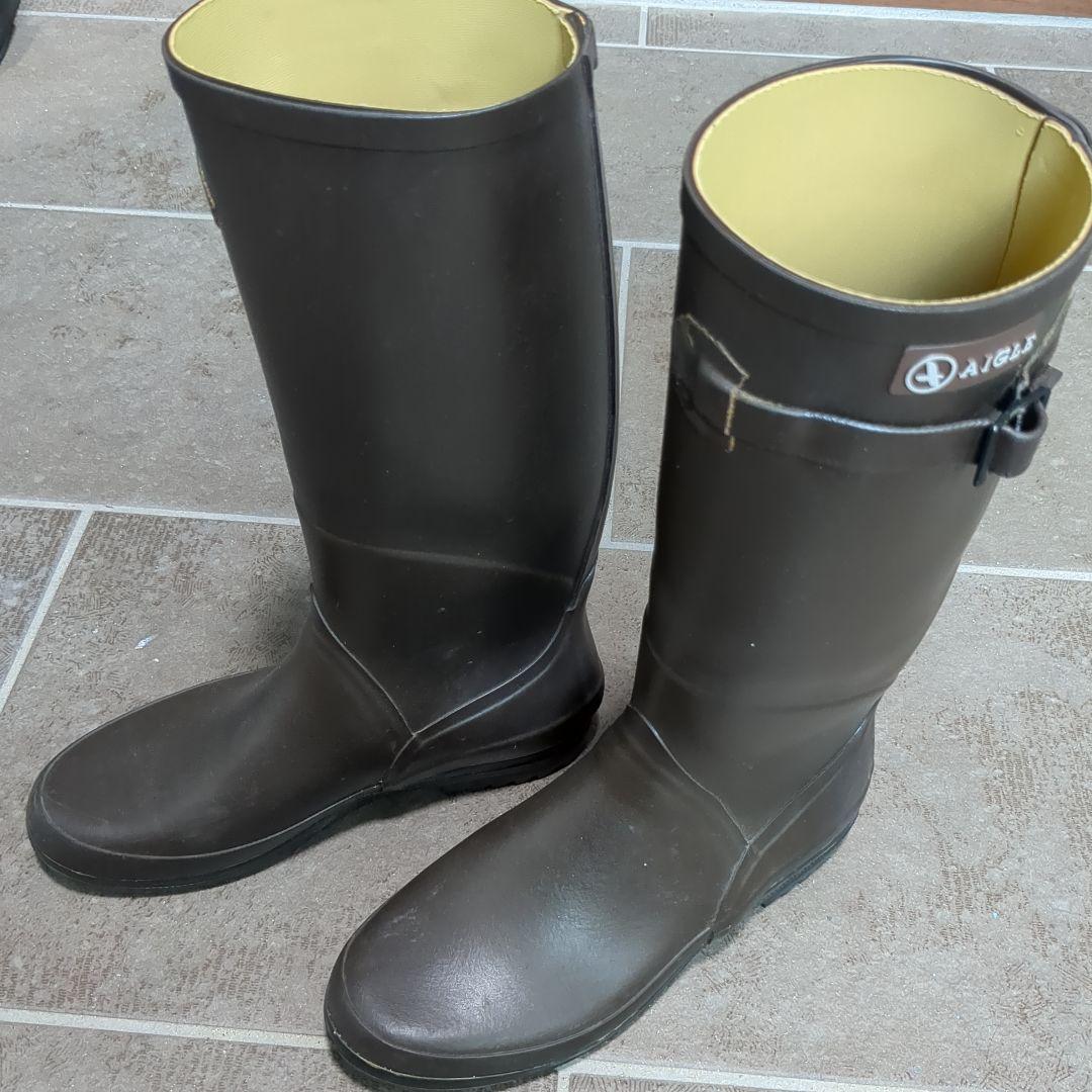 AIGLE レインブーツ 長靴　38
