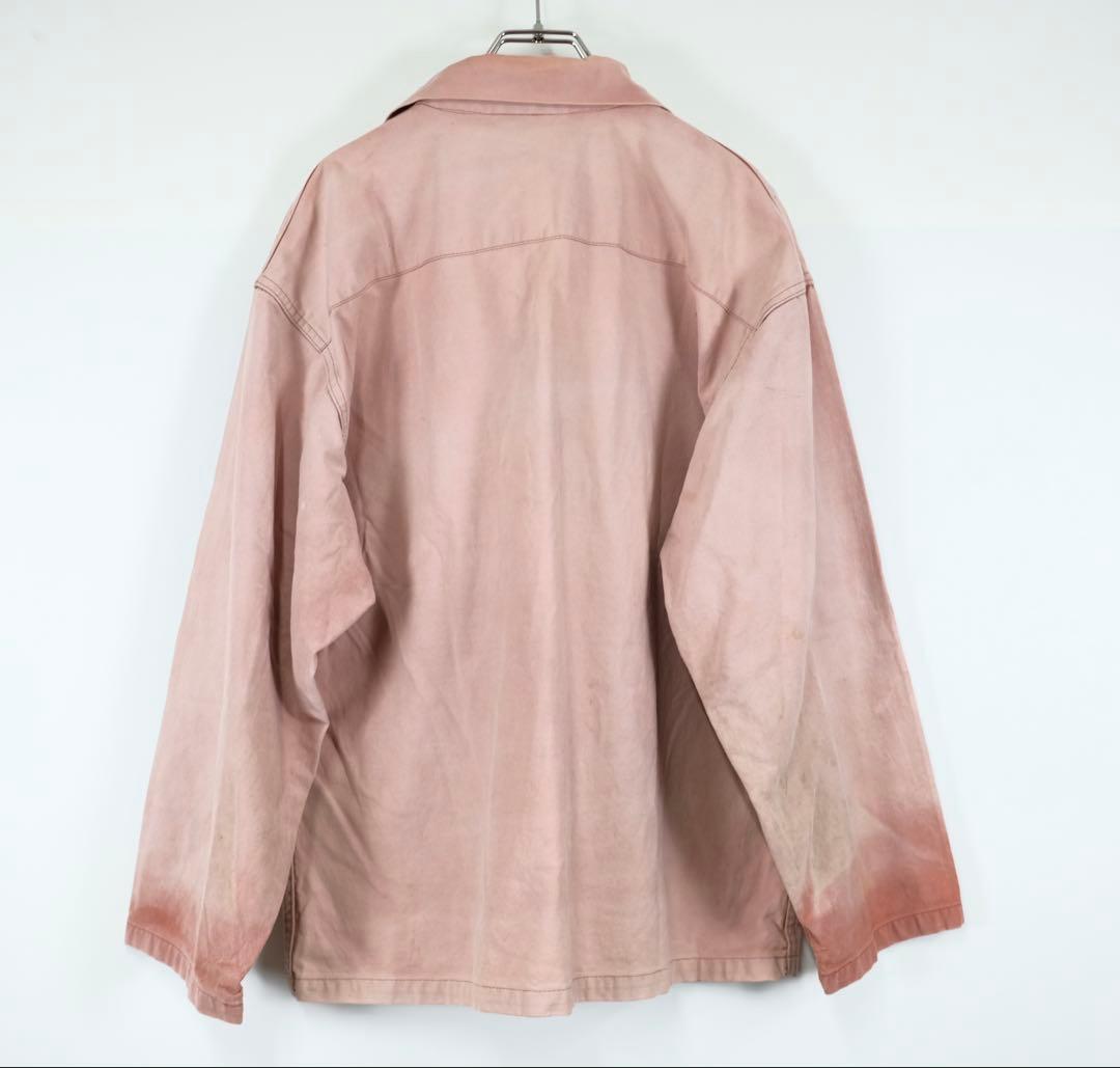 60s-70s Le Glazik フィッシャーマンスモック フランス製 ピンク