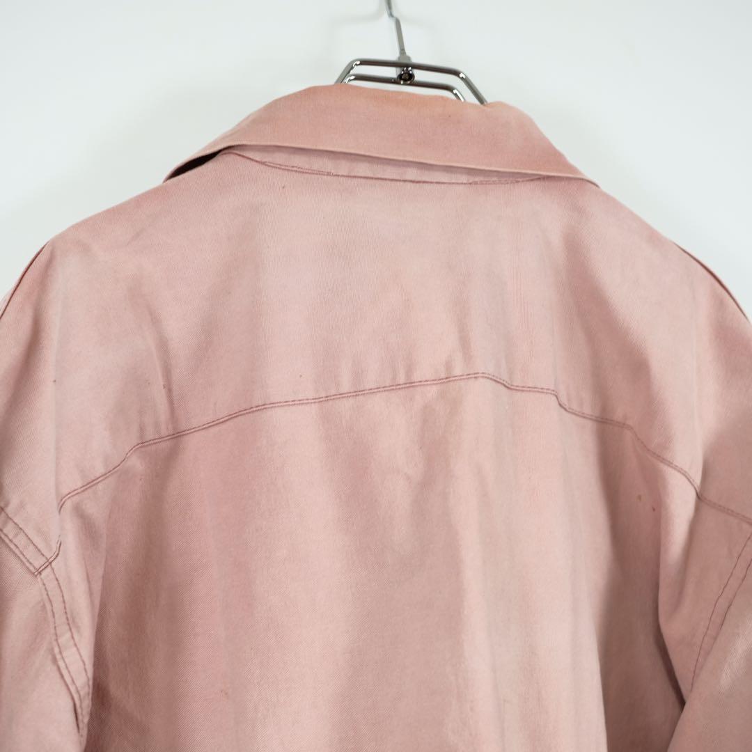 60s-70s Le Glazik フィッシャーマンスモック フランス製 ピンク