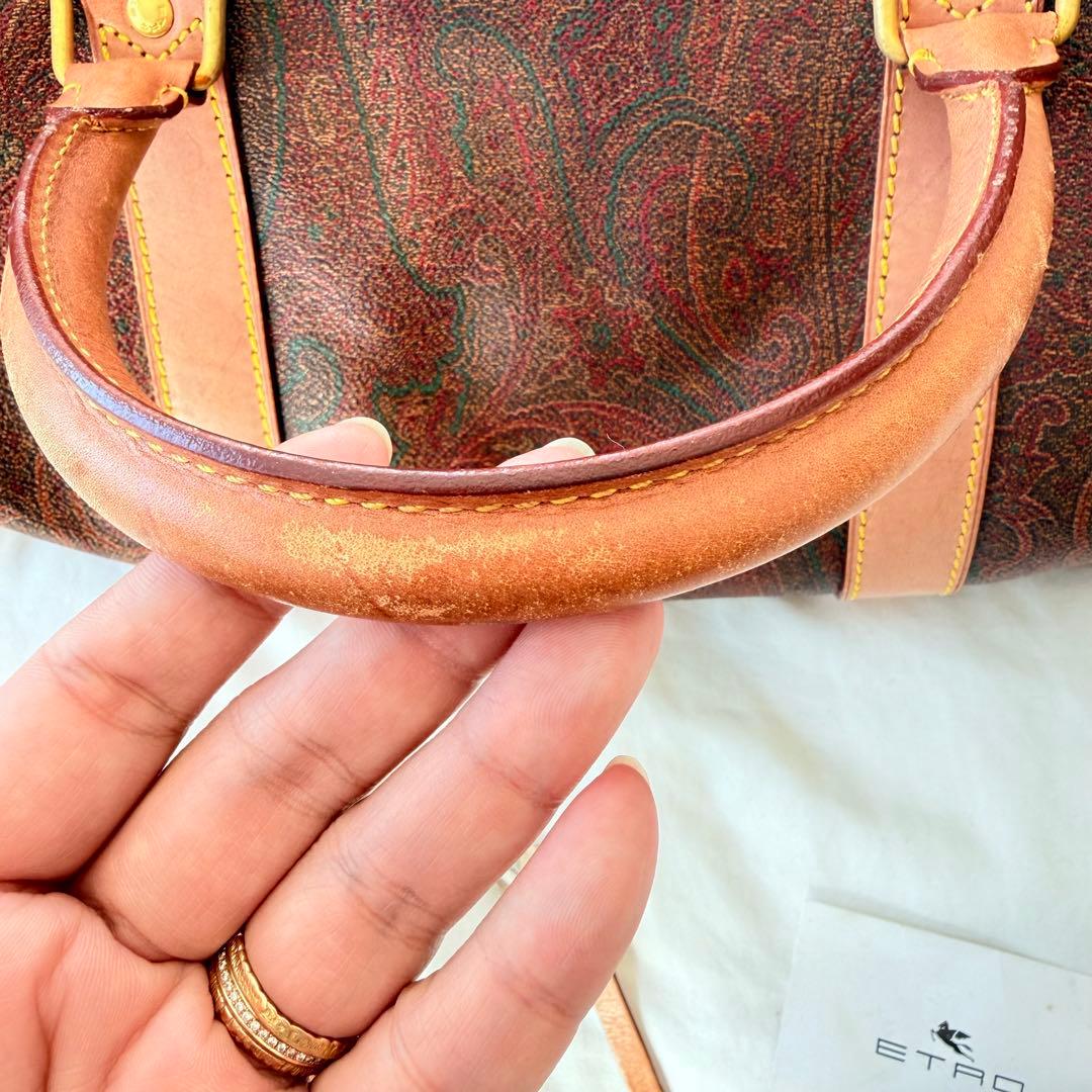 ETRO ボストンバック ペイズリー