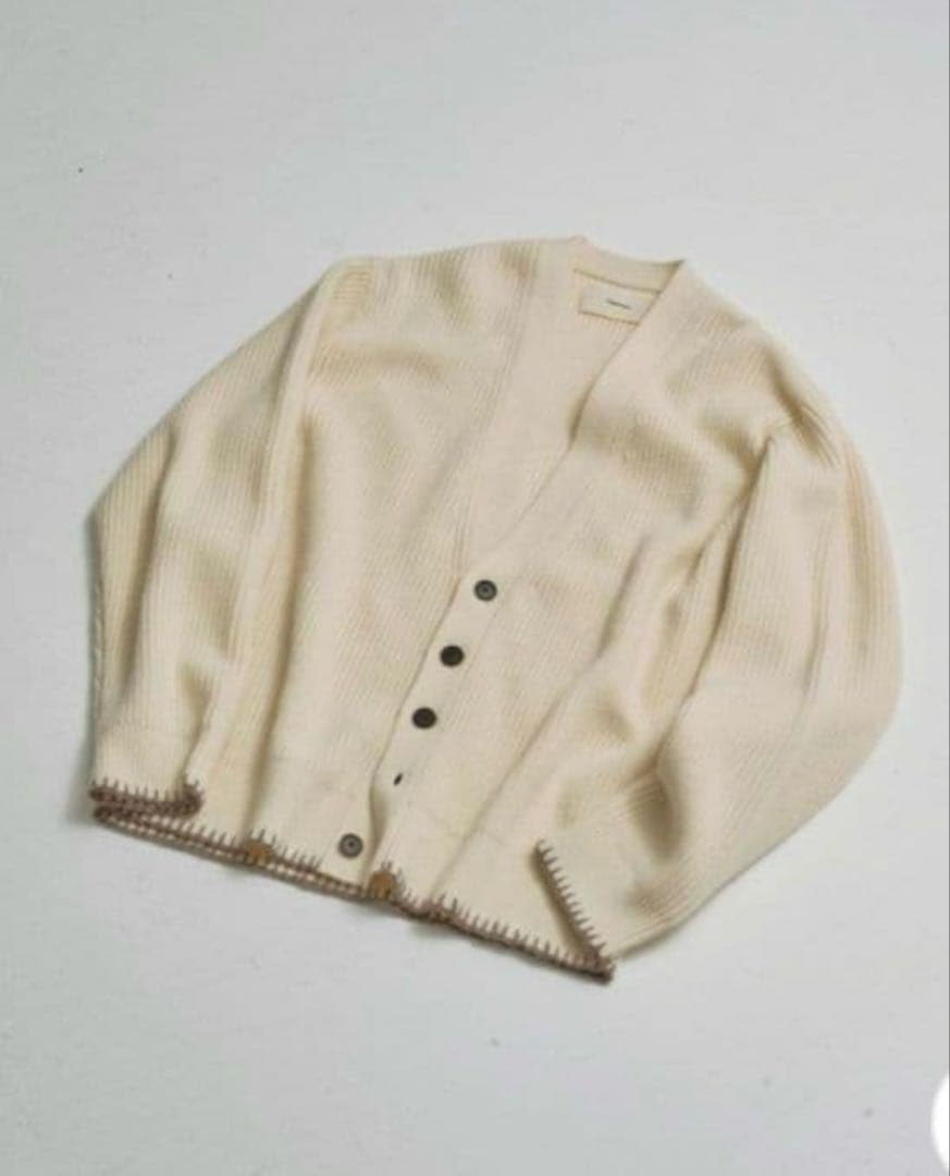 の*ん様 新品　TODAYFUL Wool Ribknit Cardigan　エ