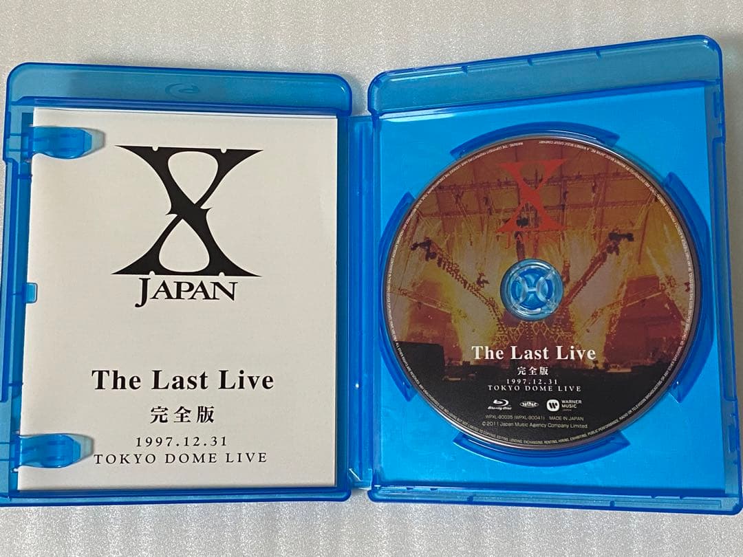 X JAPAN/THE LAST LIVE 完全版 Blu-ray 東京ドーム