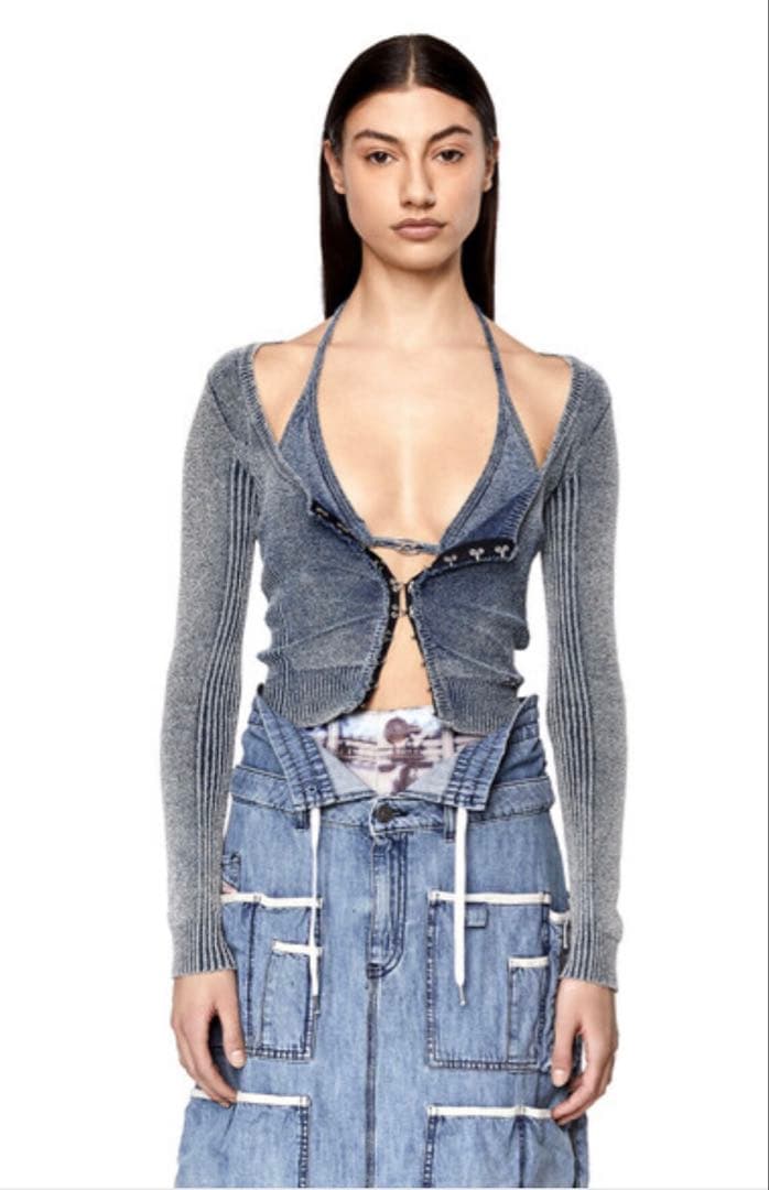出品3/15まで・処分価格！美品・DIESEL アンサンブルトップス Sサイズ