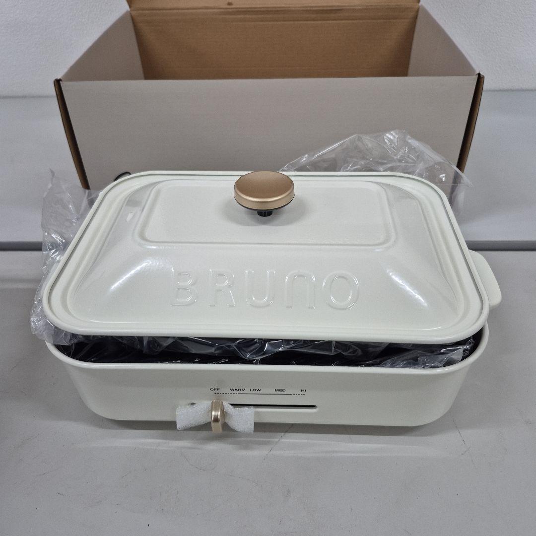 M7/1224y09　未使用品　BRUNO コンパクトホットプレートBOE021