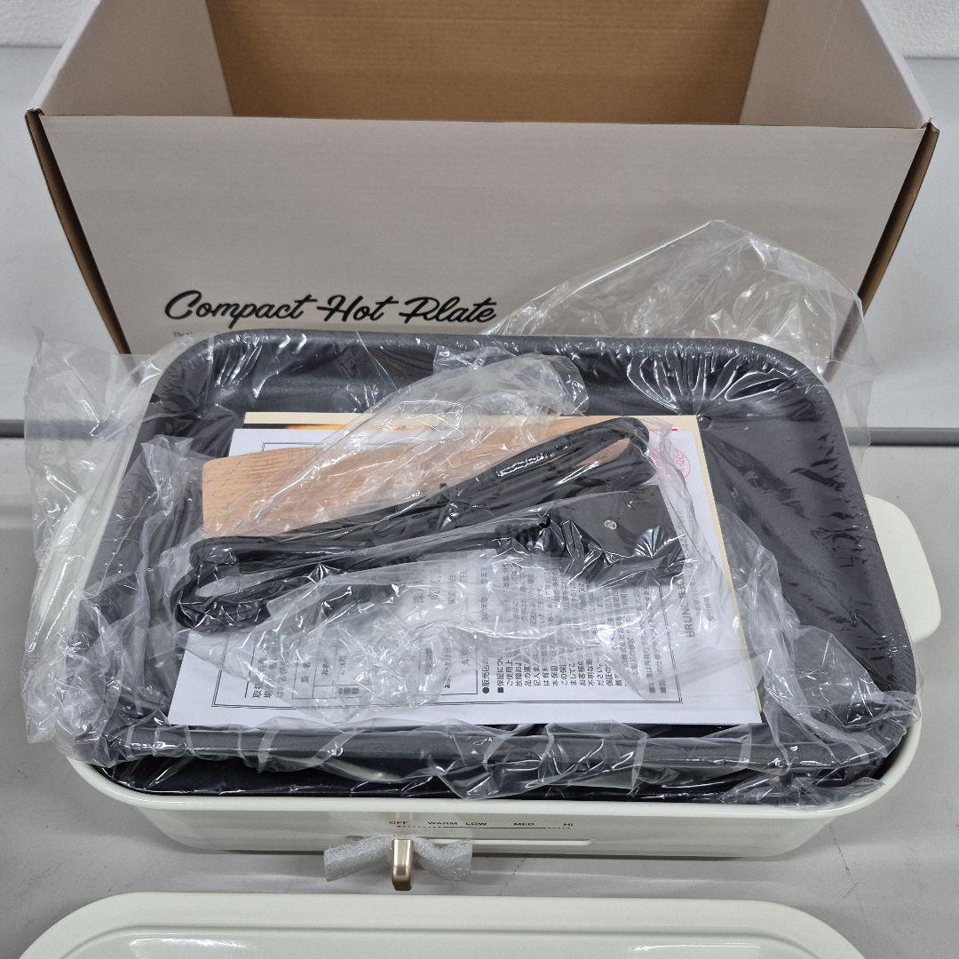 M7/1224y09　未使用品　BRUNO コンパクトホットプレートBOE021