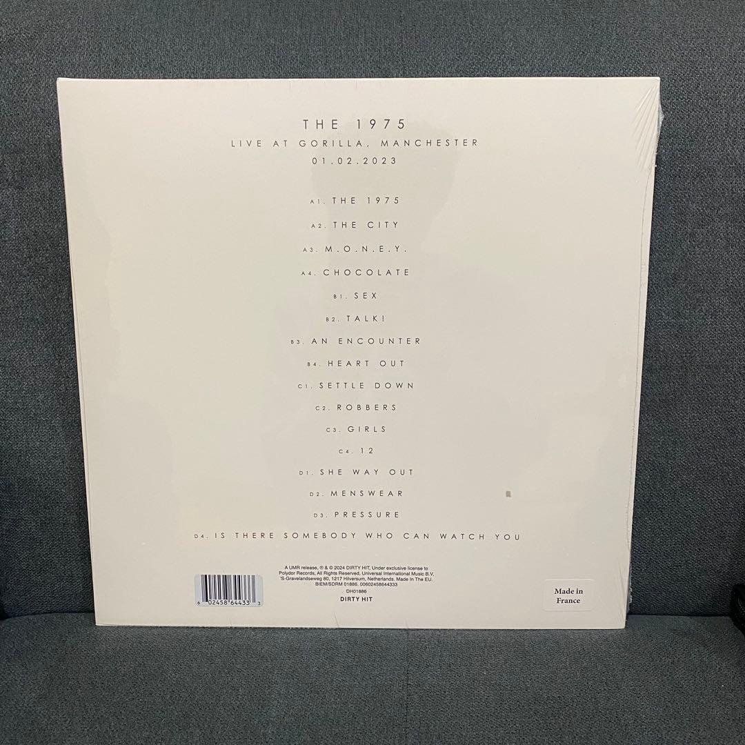 RSD限定 THE 1975 Live From Gorillaアナログレコード