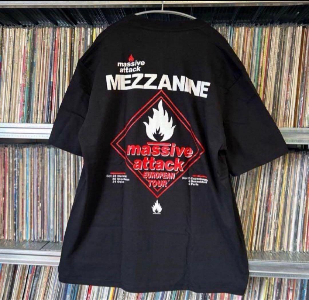 Massive Attack \"Mezzeanine\" Tシャツ Lサイズ