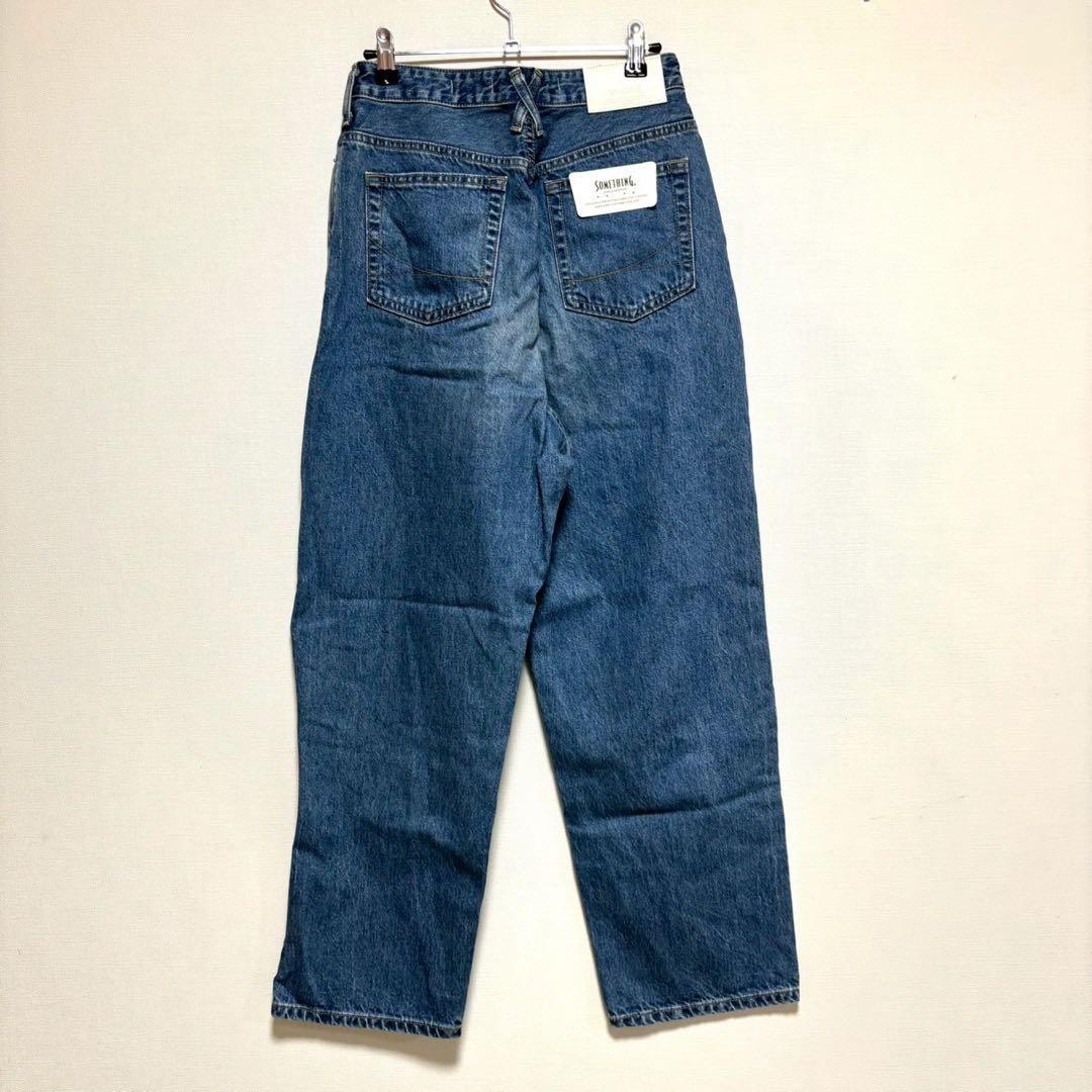 新品タグ付き FASHIRU × SOMETHING baggyfitJeans