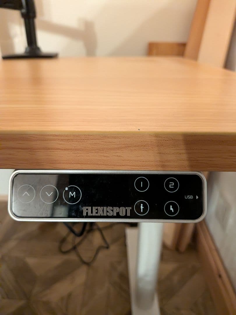 FLEXISPOT 電動昇降式デスク・E8　天板付き