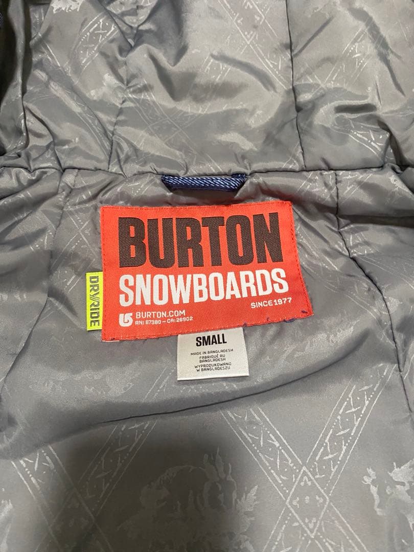 バートン　BURTON Sサイズ　ウェア　スノーボード　スキー　ボードウェア