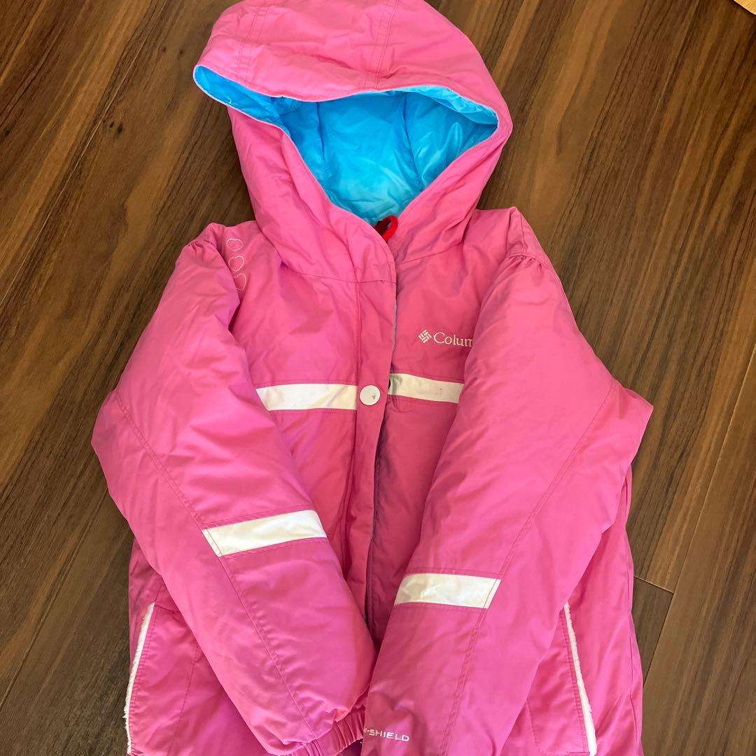 Columbia 子ども用 ピンクウェア