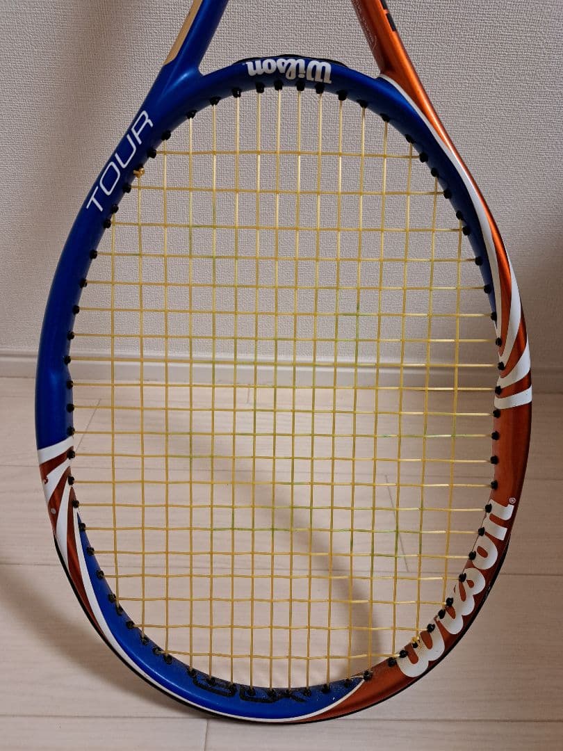 【中古】Wilson Tour BLX 95 硬式テニスラケット ガット張り済み