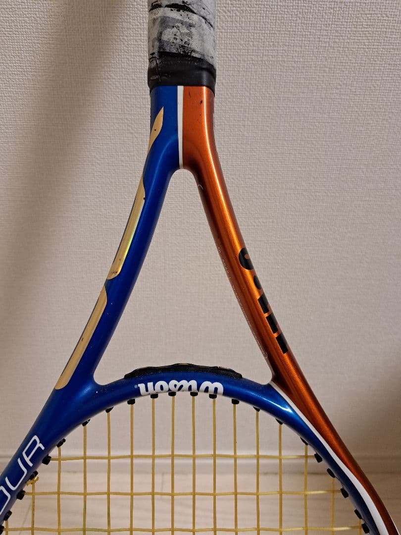 【中古】Wilson Tour BLX 95 硬式テニスラケット ガット張り済み