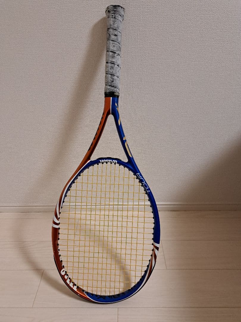【中古】Wilson Tour BLX 95 硬式テニスラケット ガット張り済み