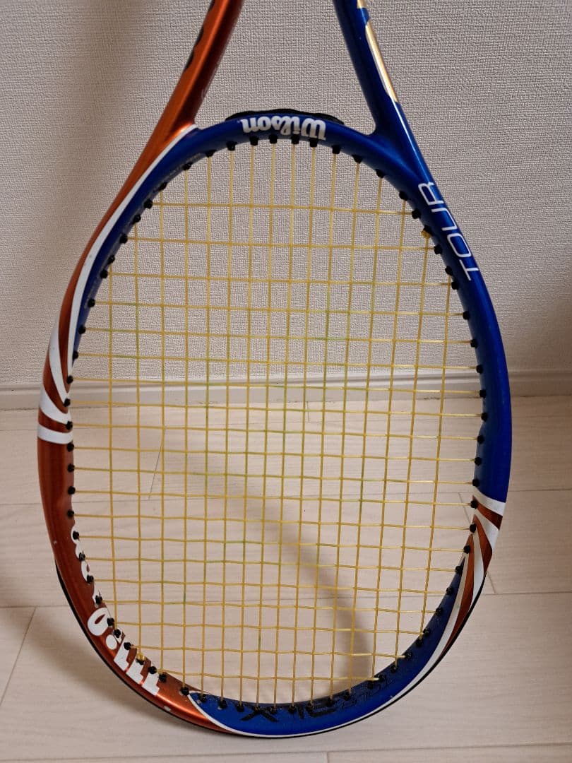 【中古】Wilson Tour BLX 95 硬式テニスラケット ガット張り済み
