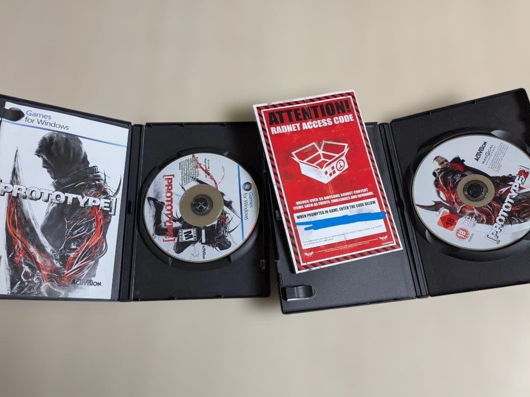 PC版PROTOTYPE & PROTOTYPE 2 セット