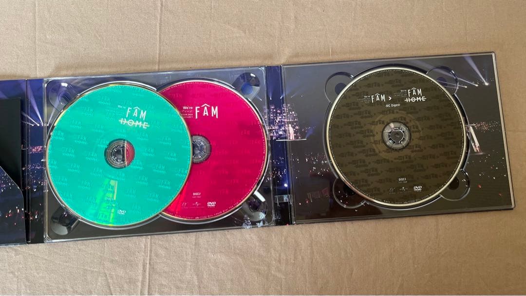 We're timelesz FAM DOME DVD3枚【 初回限定盤】