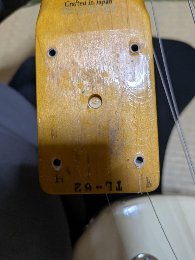ギター Fender japan tl62-65us