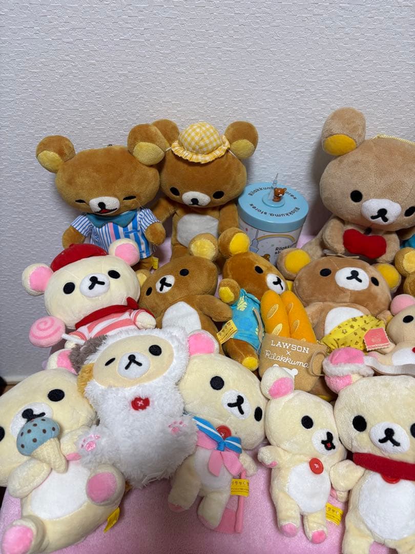 公*o様 リラックマ　ぬいぐるみ　まとめ売り　ジャンク