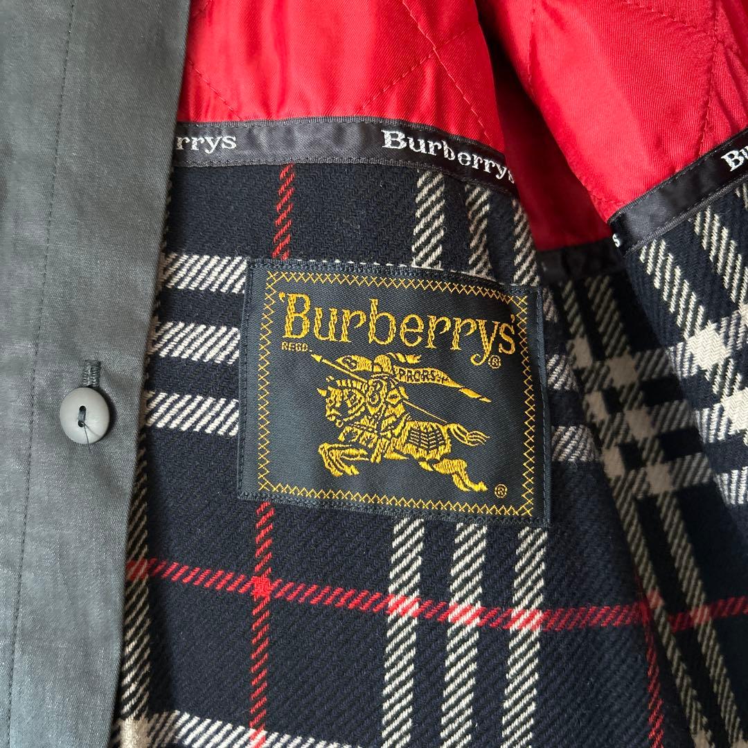 【Burberrys】ダブルブレストトレンチコート　ヴィンテージ　ライナー付き