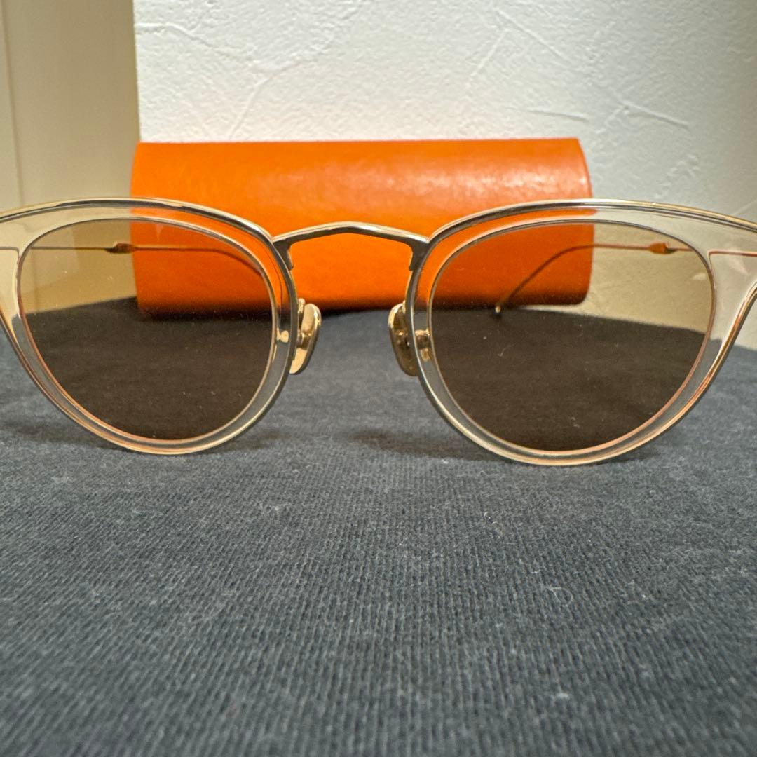 イッセイミヤケ 金子眼鏡 サングラス BOSTON Ⅲ ケース　ISSEY