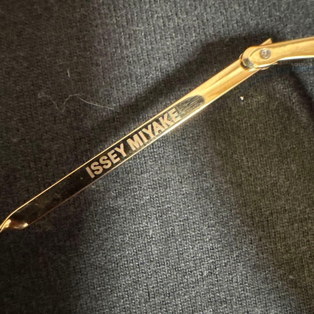 イッセイミヤケ 金子眼鏡 サングラス BOSTON Ⅲ ケース　ISSEY