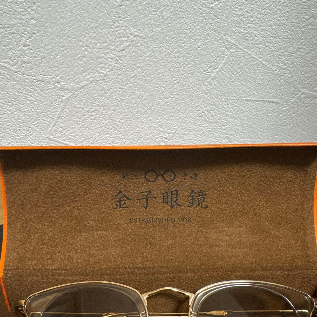 イッセイミヤケ 金子眼鏡 サングラス BOSTON Ⅲ ケース　ISSEY