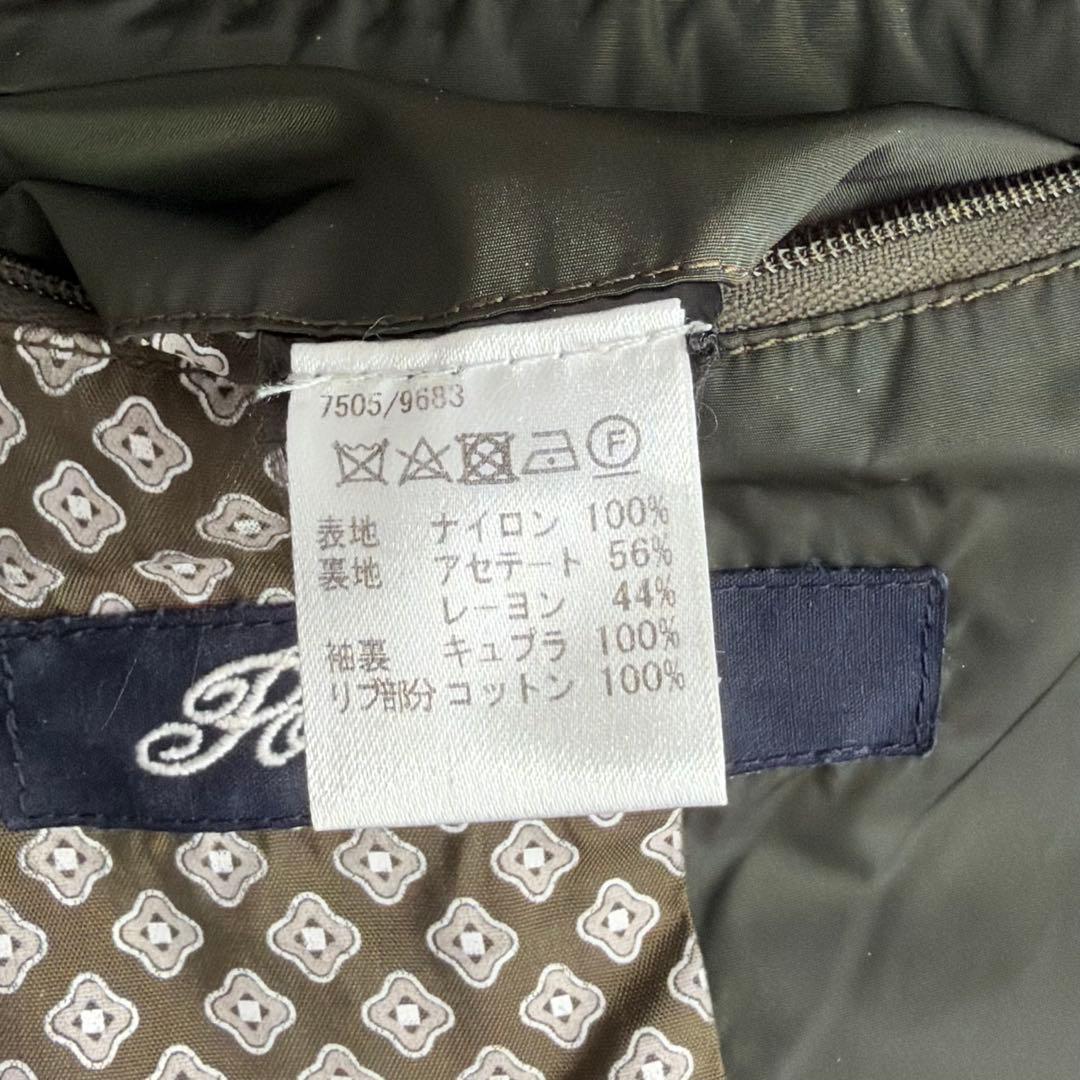 Sealup ナイロン　ボマージャケット　ブルゾンオリーブグリーン 46