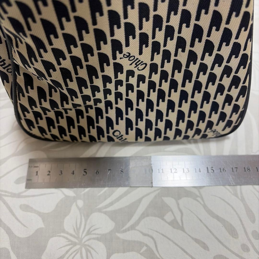 Chloe クロエ ボストンバッグ ハンドバッグ モノグラム