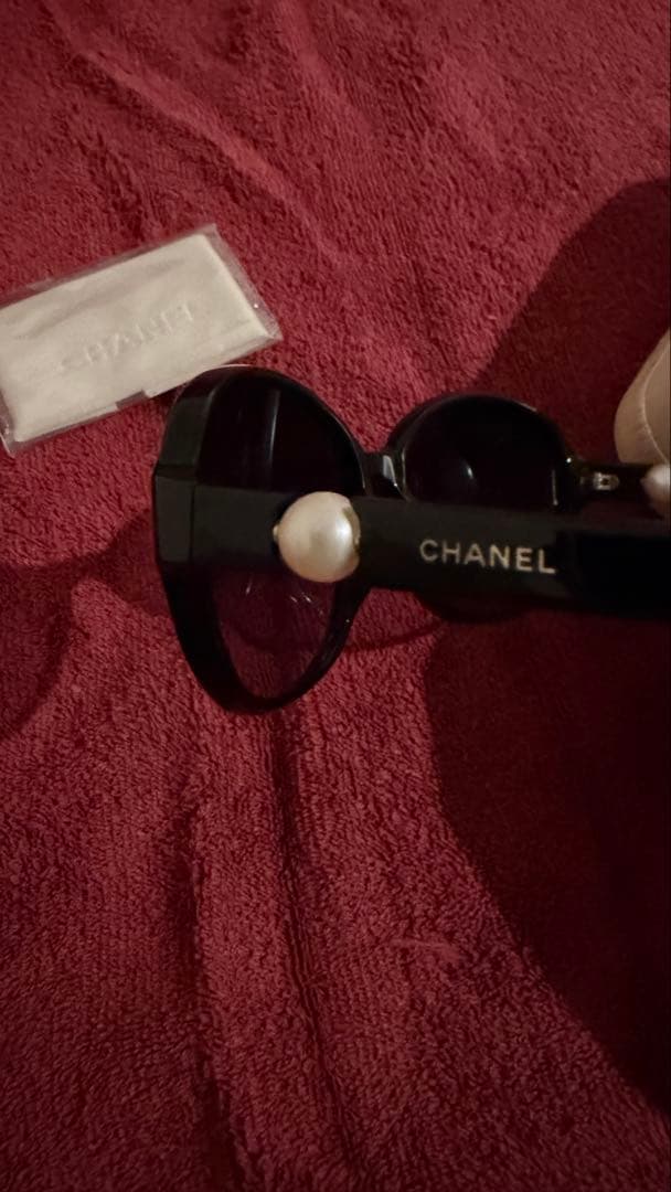 CHANEL ブラック サングラス ケース付き(最終値下げ)