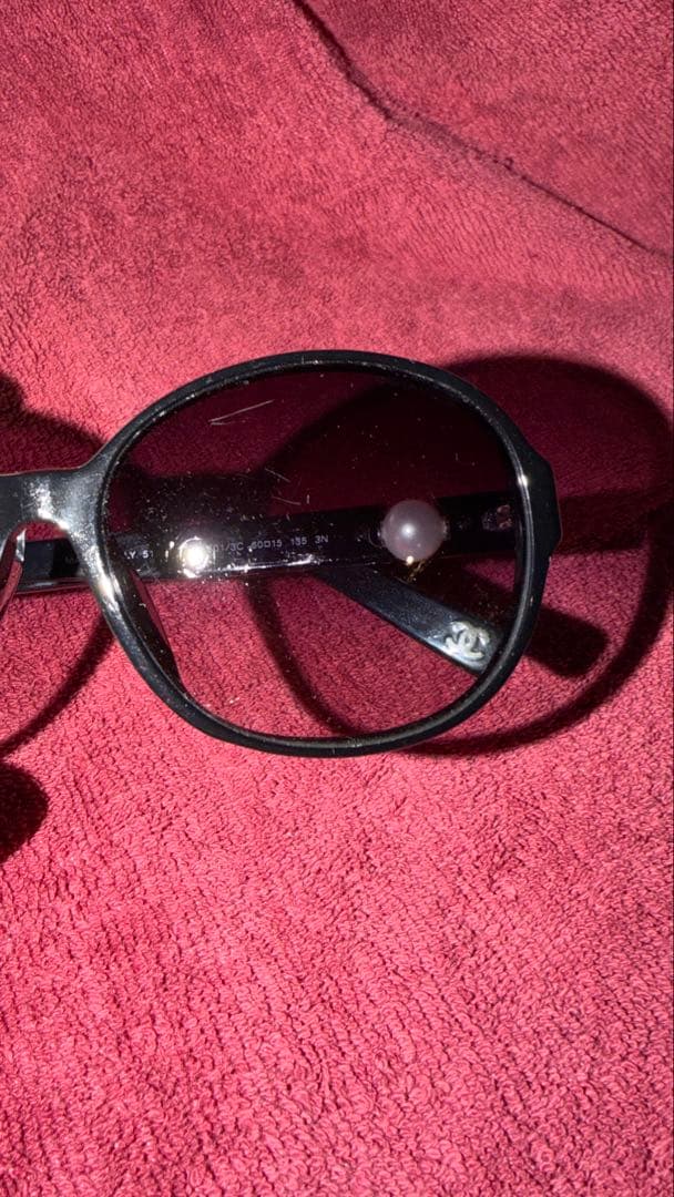 CHANEL ブラック サングラス ケース付き(最終値下げ)