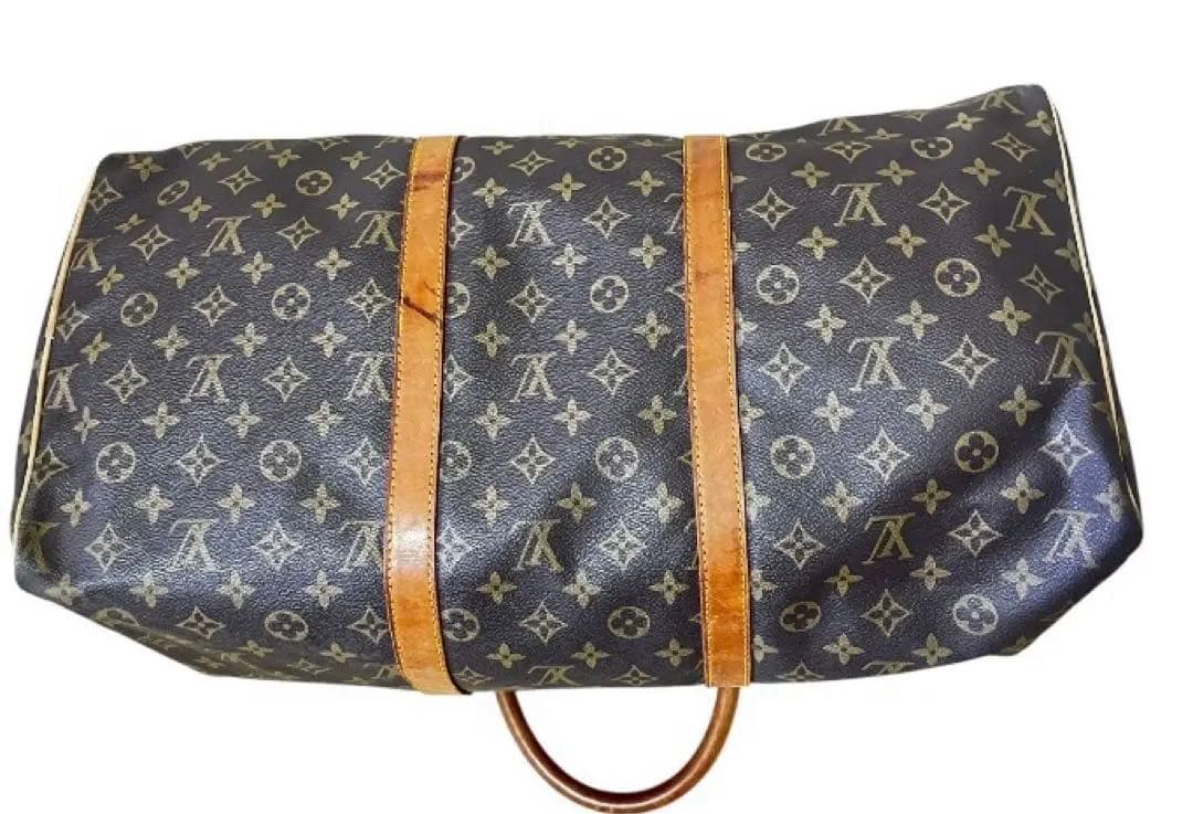 LOUIS VUITTON キーポル50モノグラムボストンバッグ旅行大容量メンズ